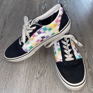Vans Multicolor Checkered Sneakers
